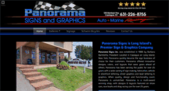 Desktop Screenshot of panoramasigns.com