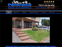 Tablet Screenshot of panoramasigns.com
